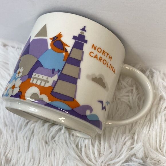 Starbucks 2015 NORTH CAROLINA You Are Here Collection 14 OZ - Picture 3 of 11